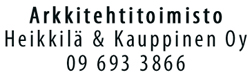 Arkkitehtitoimisto Heikkilä & Kauppinen Oy logo